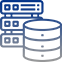 Ícone data base storage